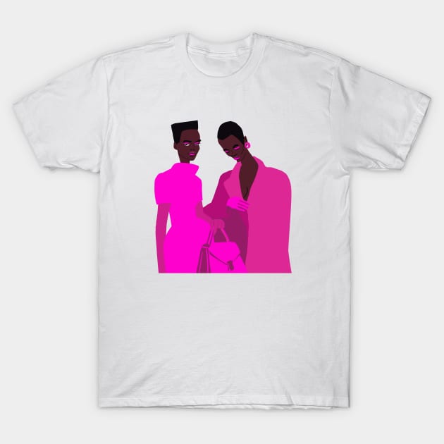 Pink in Fashion T-Shirt by UVAART